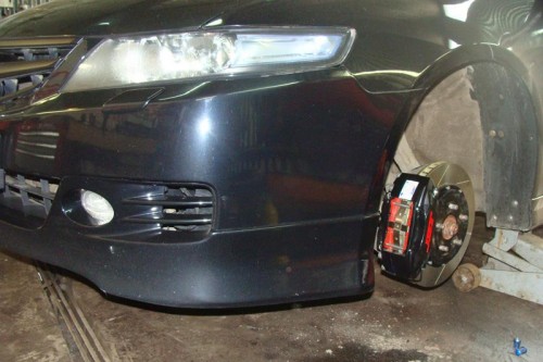 21.05.2011 honda accord с тормозной системой jbt brakes
